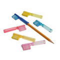 Toothbrush Eraser Pencil Top